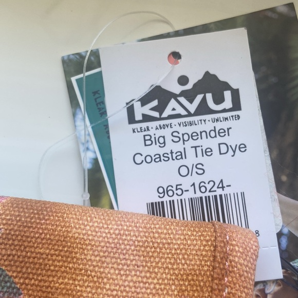 🔖KAVU Costal Tie Dye Big Spender Wallet Desset Colors - Picture 3 of 5